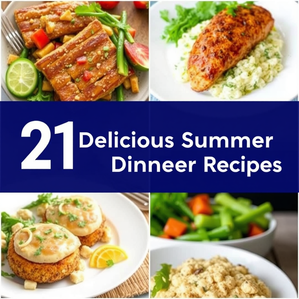 21 Delicious Summer Dinner Recipes
